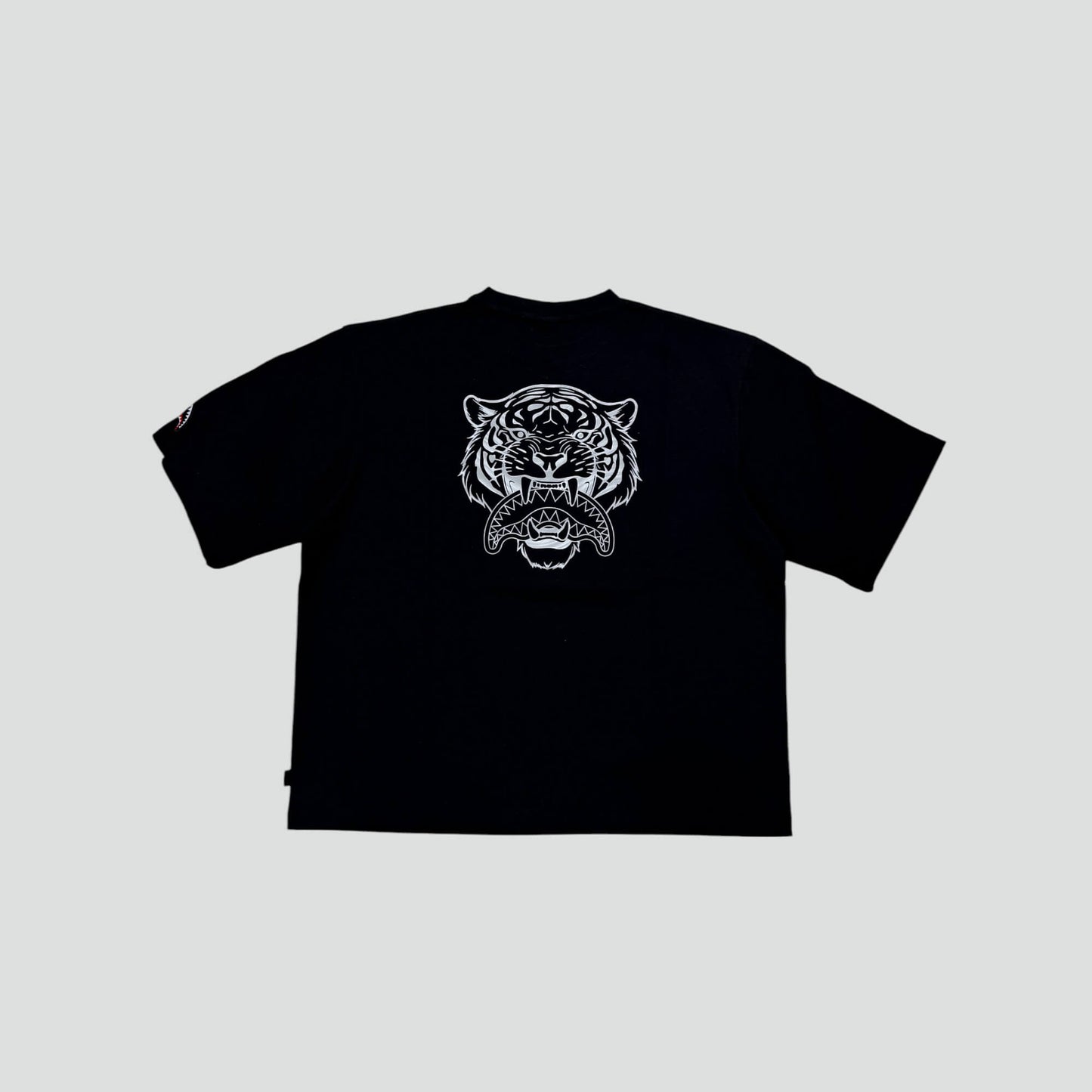 Tričko Sprayground Tiger Punk Boxy T-Shirt Black