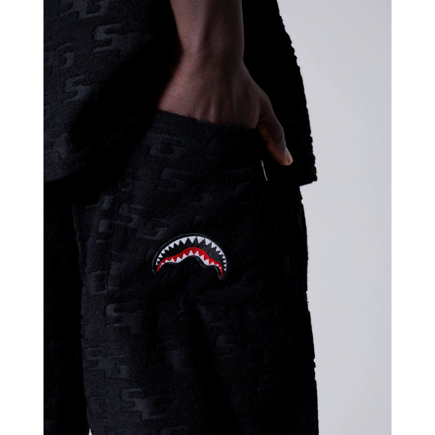 Šortky Sprayground Jacquard Shorts Black