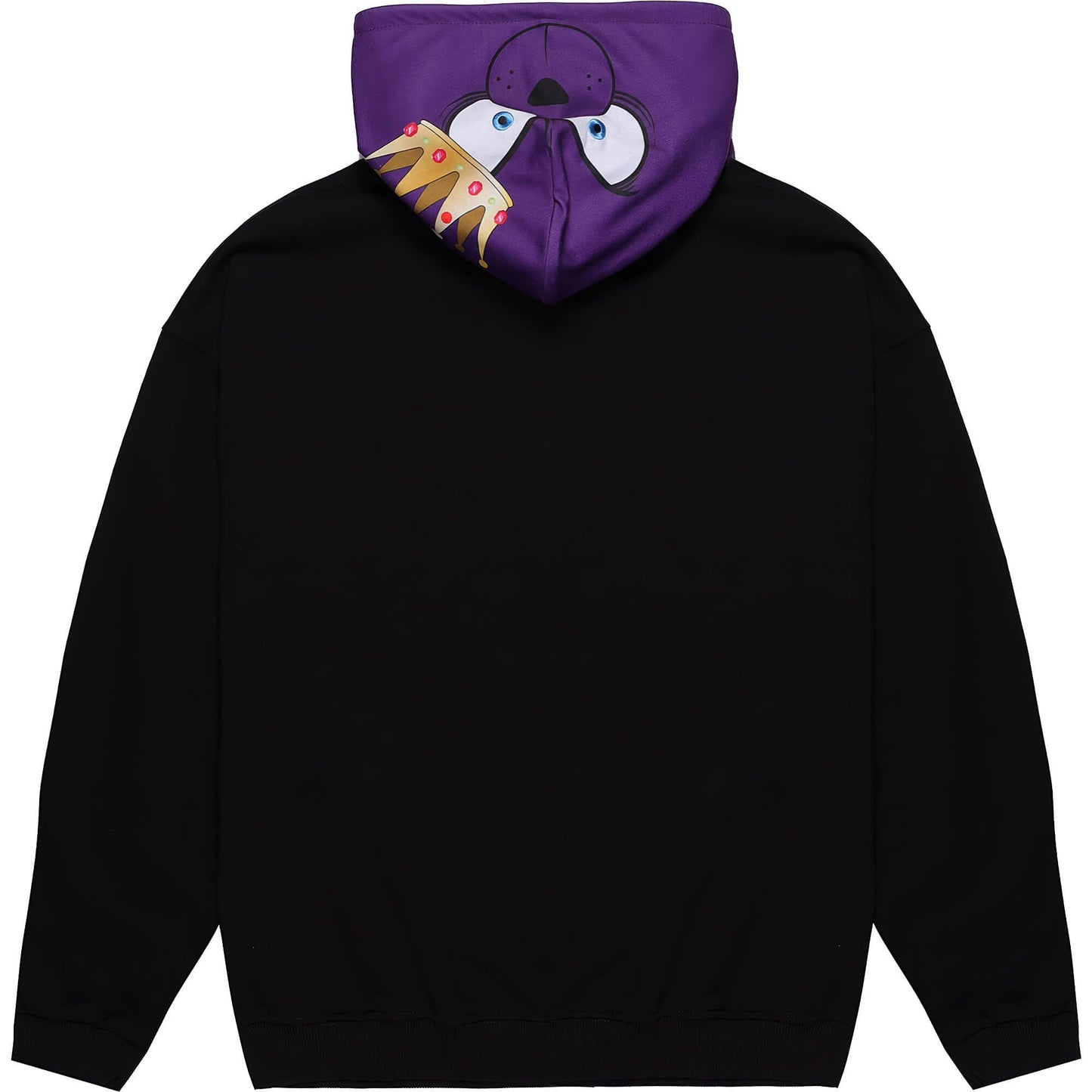 Mikina Sprayground Many Chains Bear Over Hoodie Black