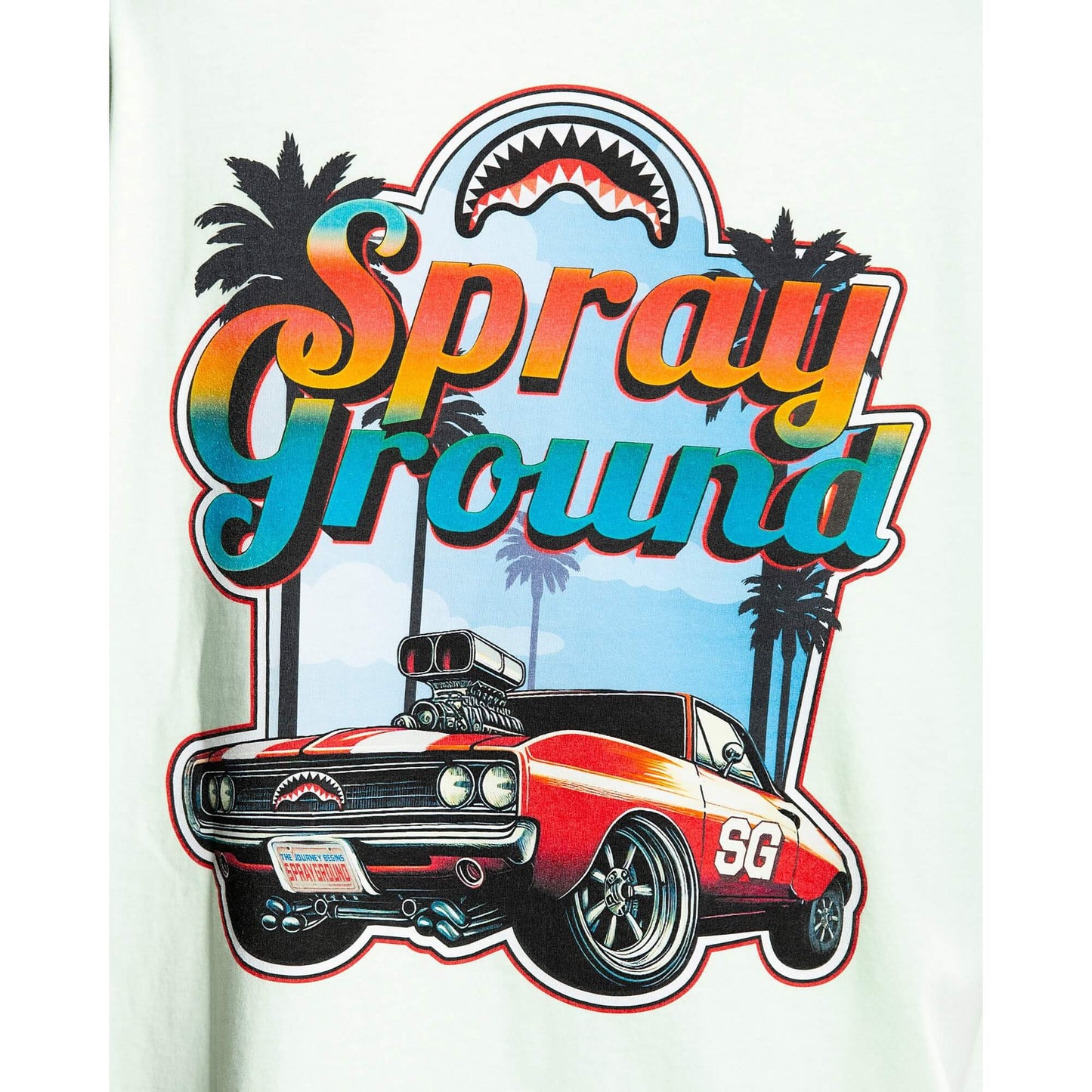 Tričko Sprayground Daytona Race Over T-Shirt Ambrosia