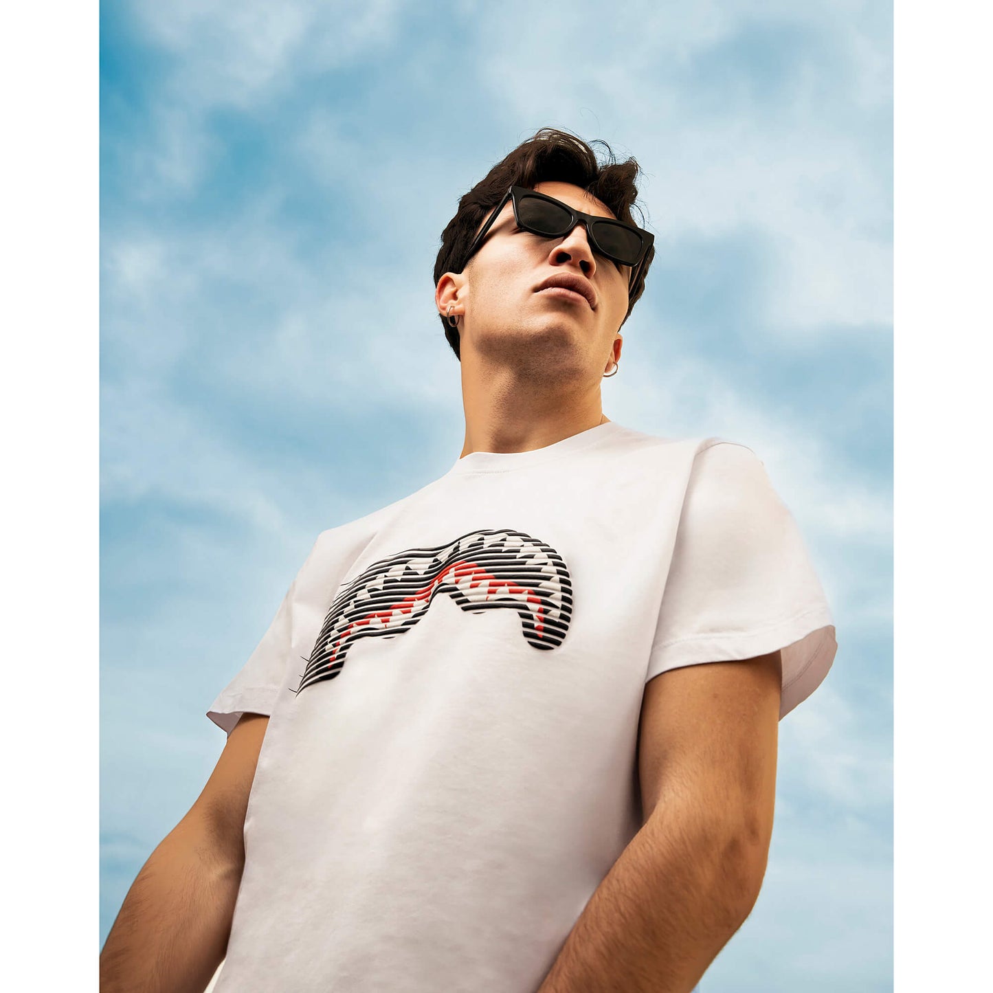 Tričko Sprayground Fastest Shark Regular T-Shirt White