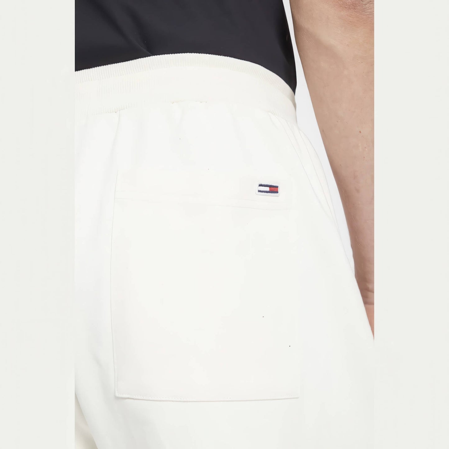 Tepláky Tommy Jeans Men's Sweatpant Global Unitees IVORY