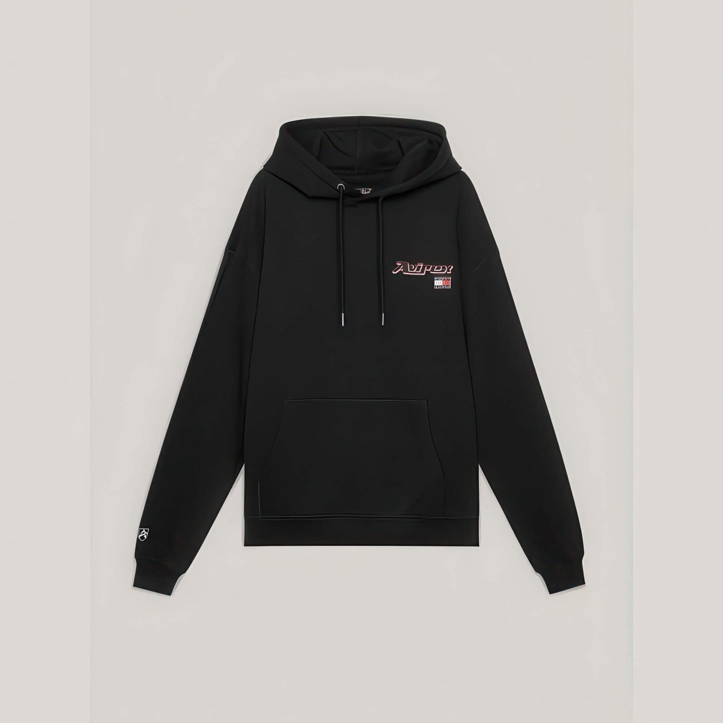 Mikina Tommy Jeans x Avirex Men's hoodie BLACK