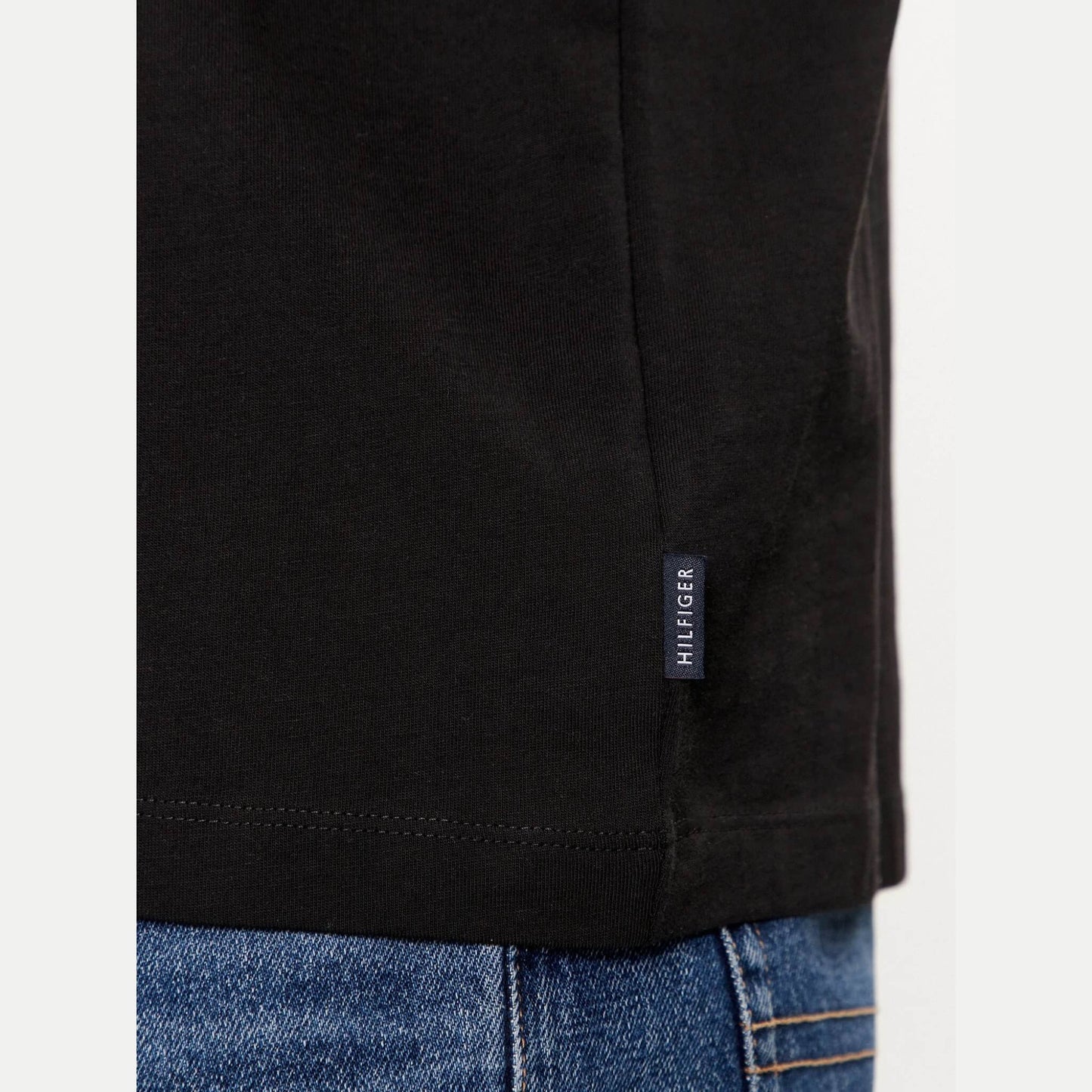 Tričko Tommy Hilfiger T-shirt Track Graphic BLACK