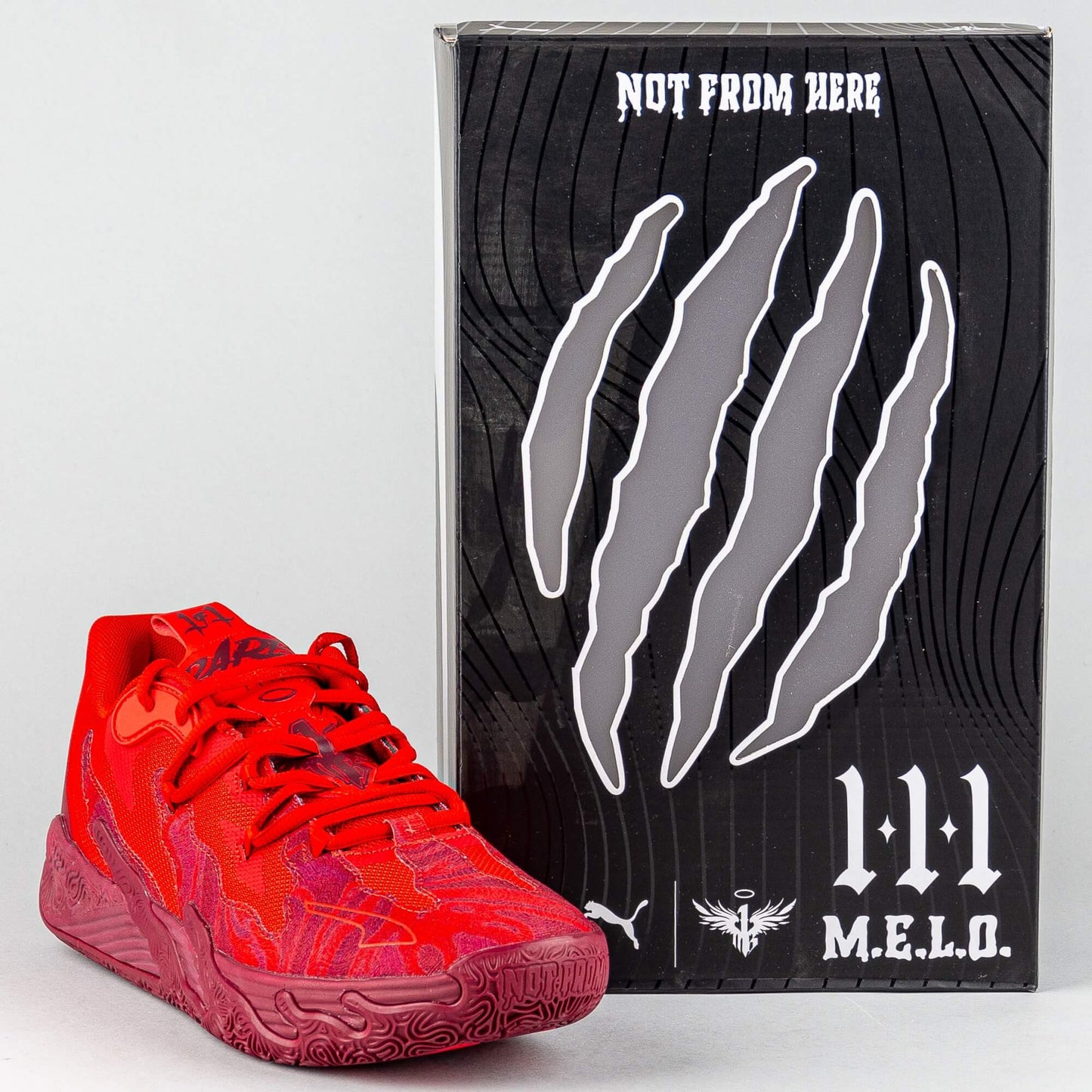 Basketbalové tenisky Puma LaMello Ball MB.03 Team Regal Red/For All Time Red