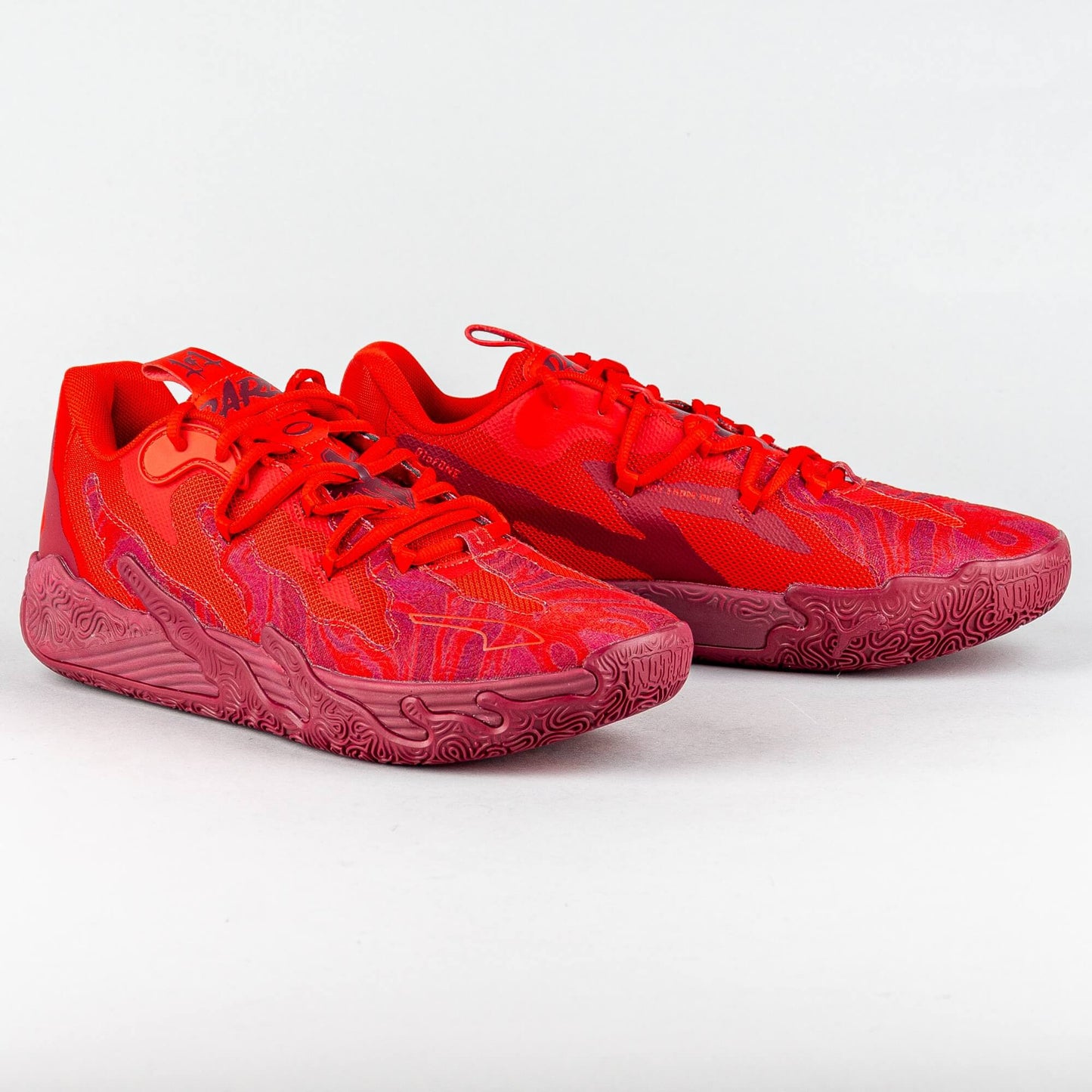 Basketbalové tenisky Puma LaMello Ball MB.03 Team Regal Red/For All Time Red