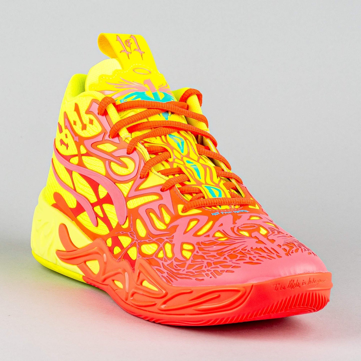 Basketbalové tenisky Puma LaMello Ball MB.04 LOVE Pink Alert/Yellow Alert