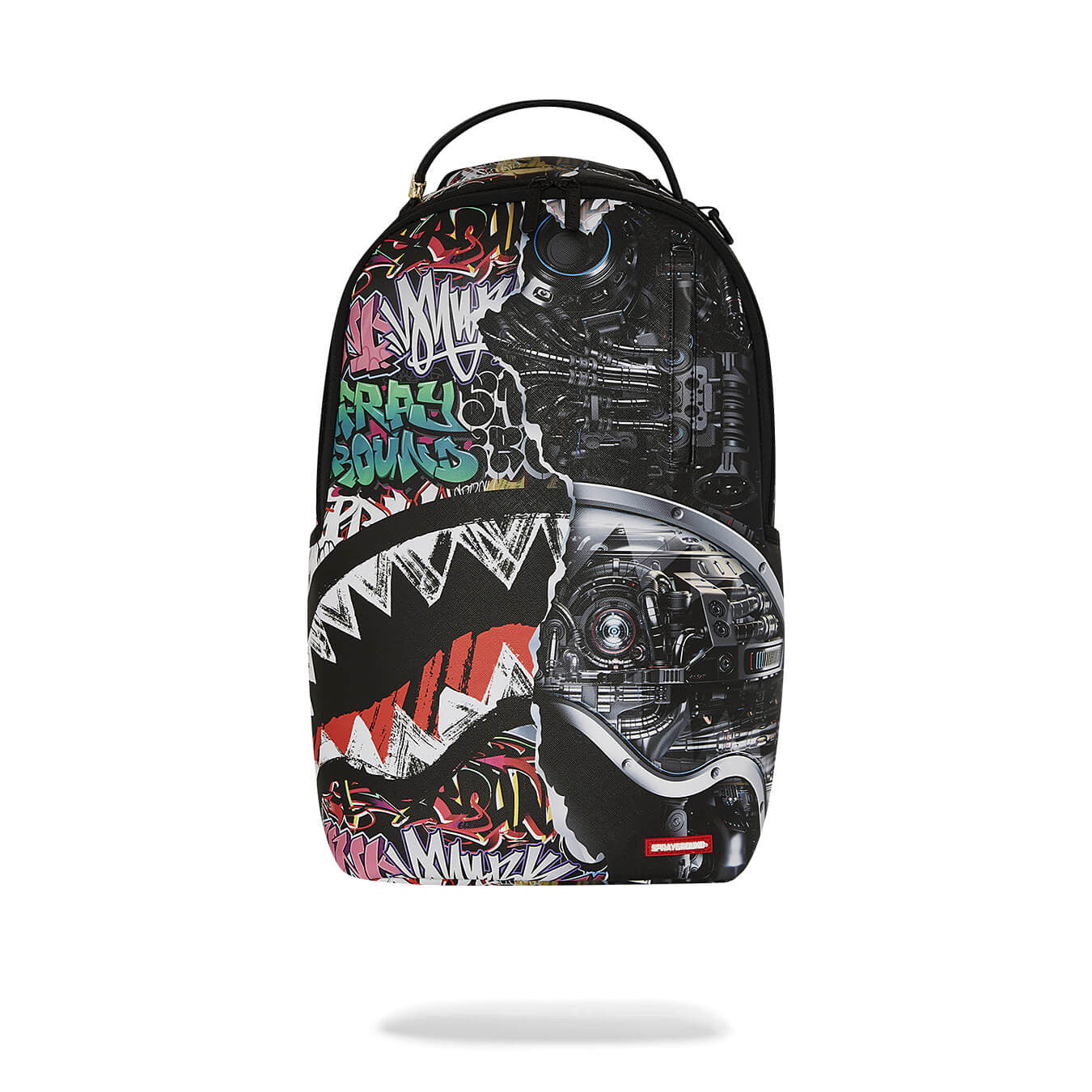 Batoh Sprayground Split Cybershark (New City Android) Dlxsv Backpack Black