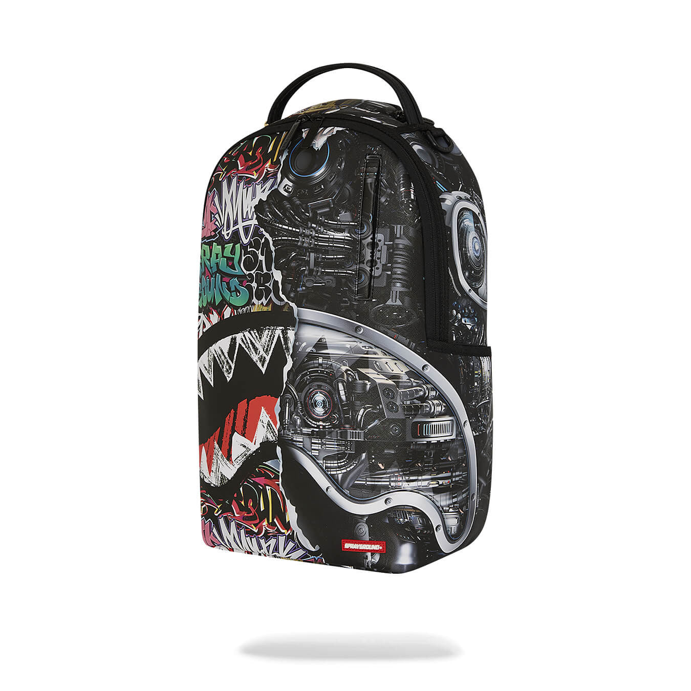 Batoh Sprayground Split Cybershark (New City Android) Dlxsv Backpack Black