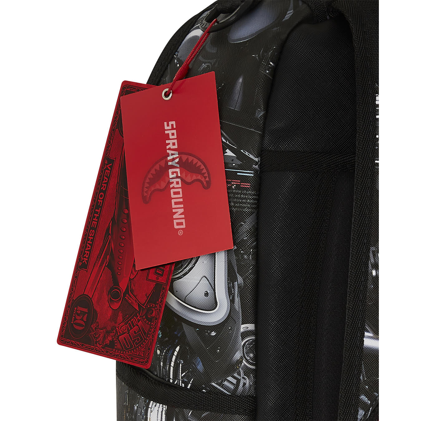 Batoh Sprayground Split Cybershark (New City Android) Dlxsv Backpack Black