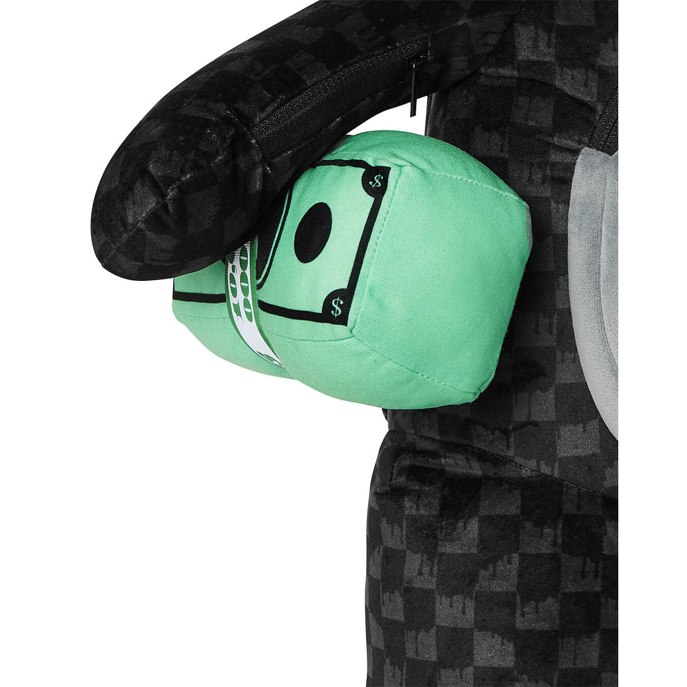 Batoh Sprayground Dripping Sharks In Paris Thunderdrip Moneybear Teddy Bear Backpack Black