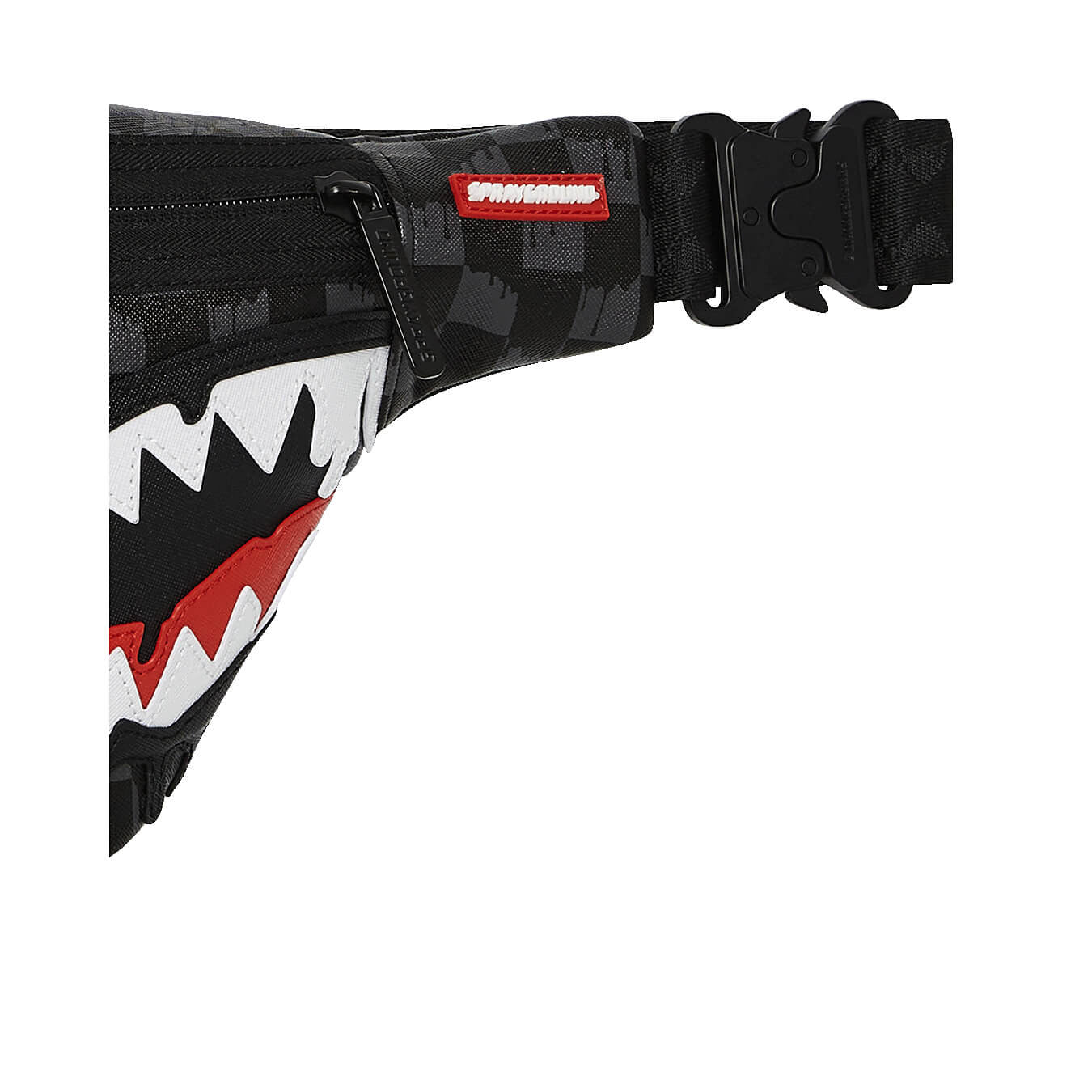 Ľadvinka Sprayground Dripping Sharks In Paris Thunderdrip Savvy Crossbody Black