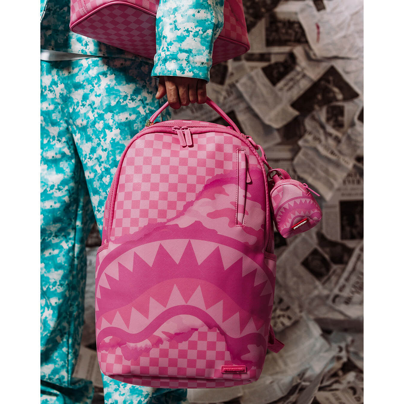 Batoh Sprayground Pink 3AM Riptide Dlxsv Backpack Pink