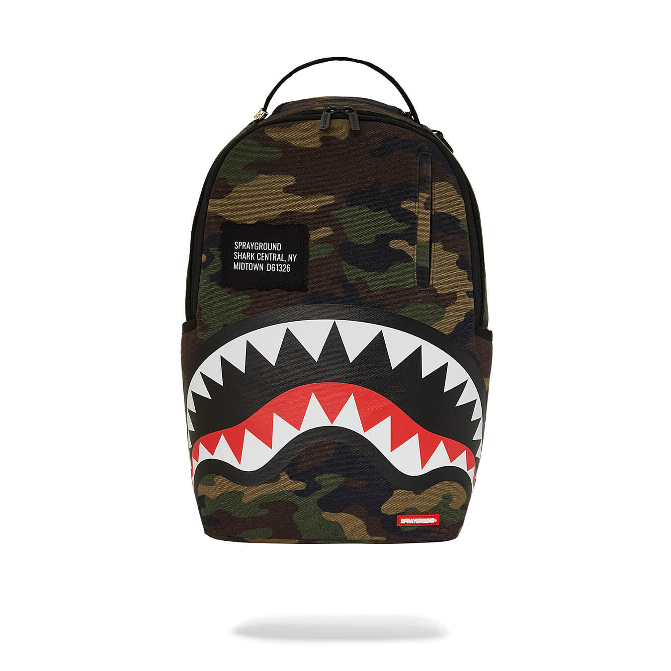 Batoh Sprayground Shark Central Rogue Camo DLXS Backpack maskáčový