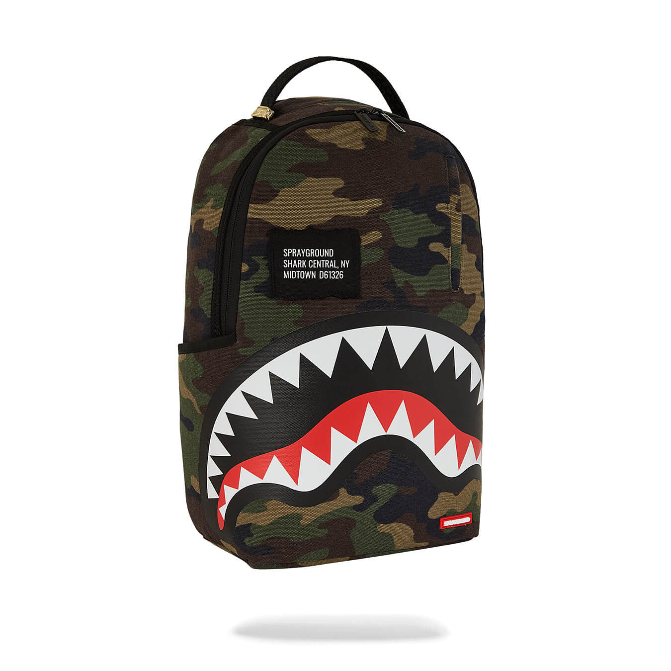 Batoh Sprayground Shark Central Rogue Camo DLXS Backpack maskáčový
