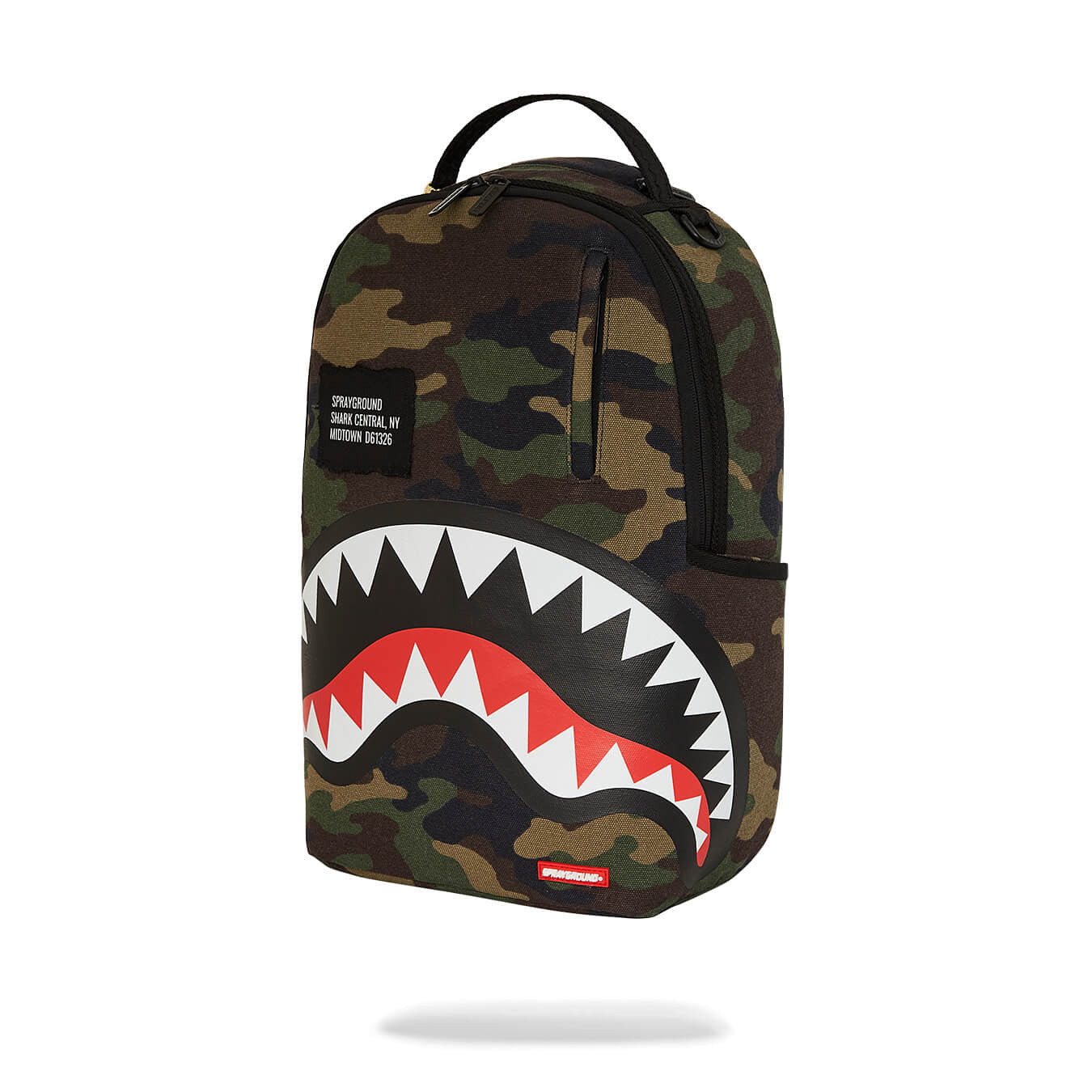 Batoh Sprayground Shark Central Rogue Camo DLXS Backpack maskáčový
