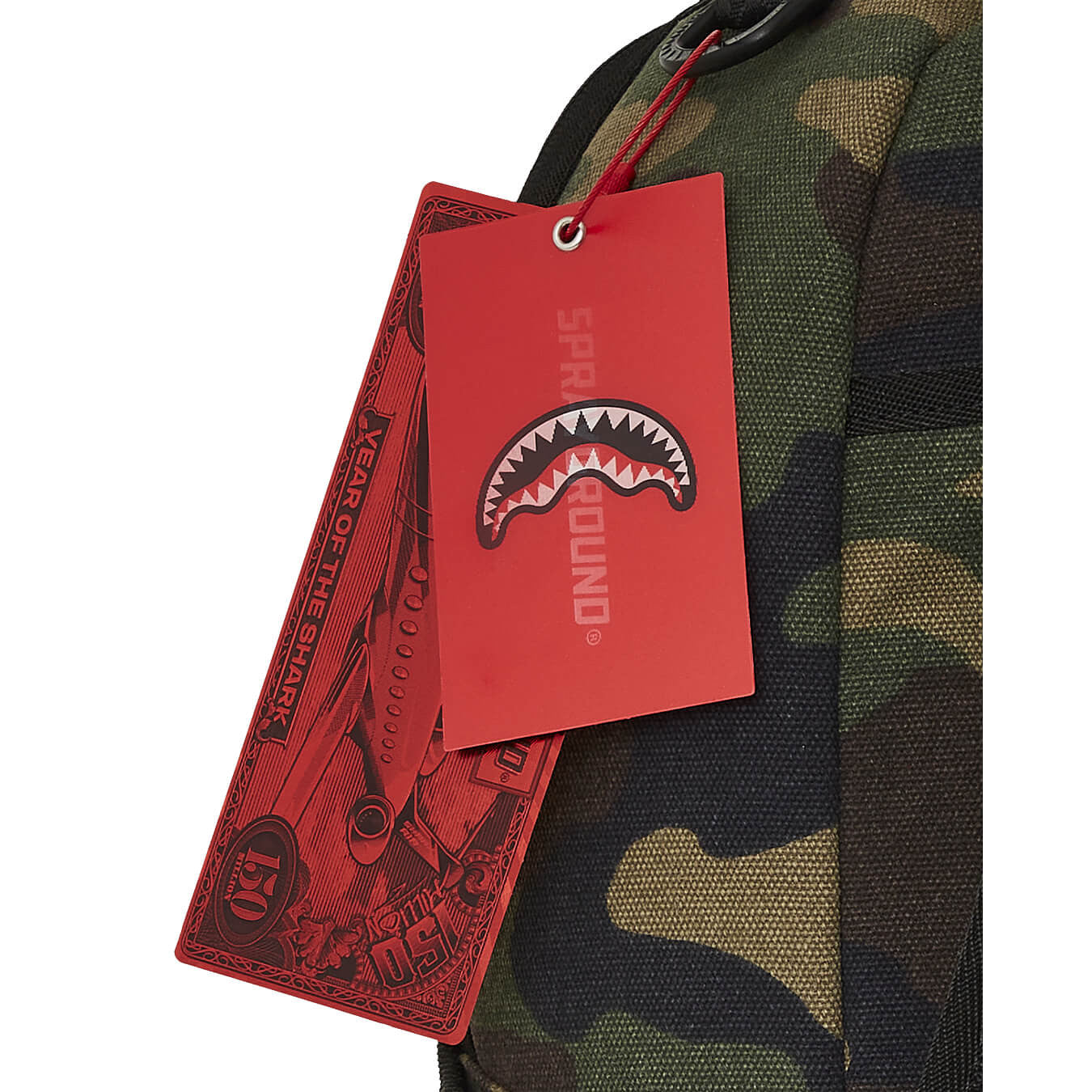 Batoh Sprayground Shark Central Rogue Camo DLXS Backpack maskáčový