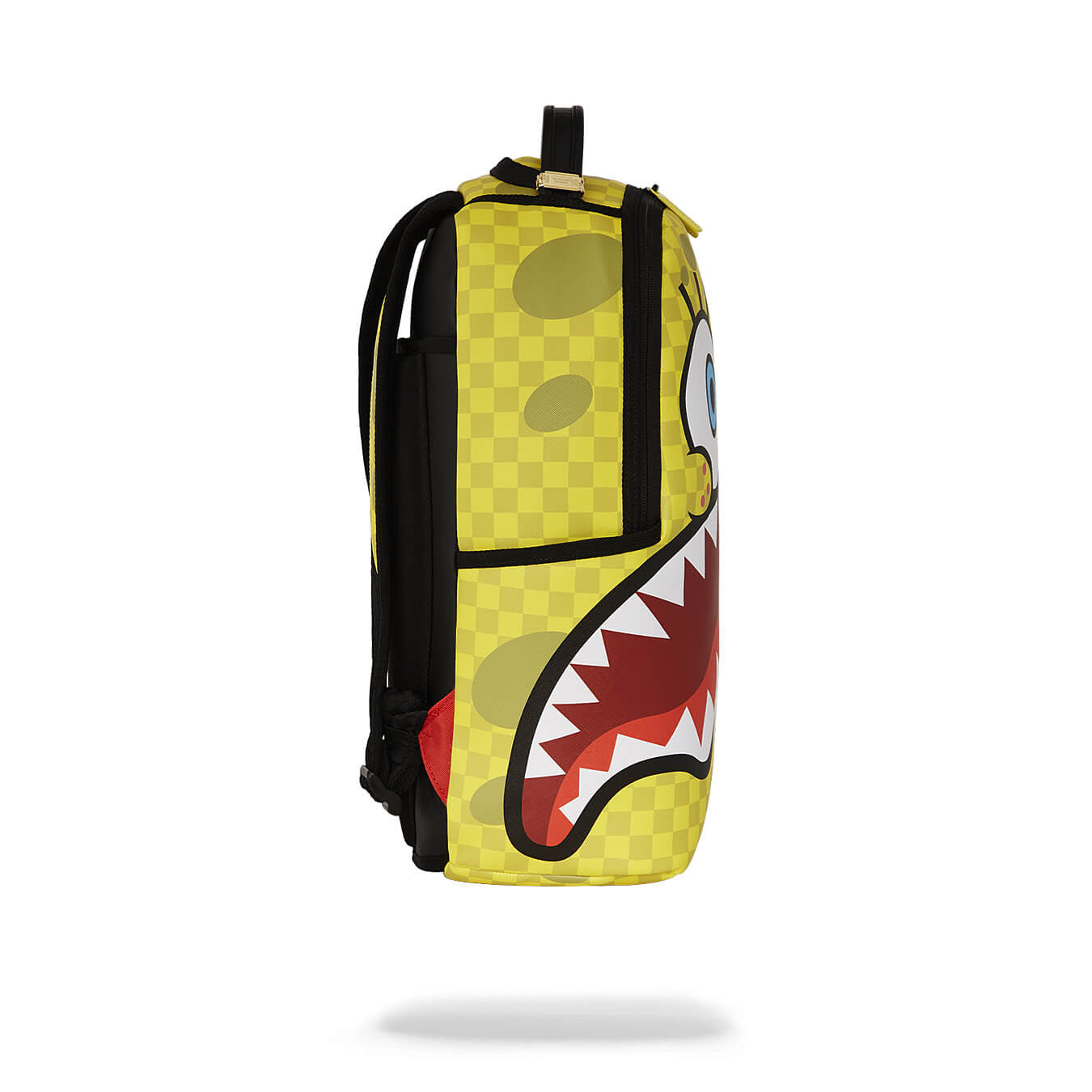 Sprayground Spongebob Square Checkerbob Check Flex DLXSV Backpack Yellow
