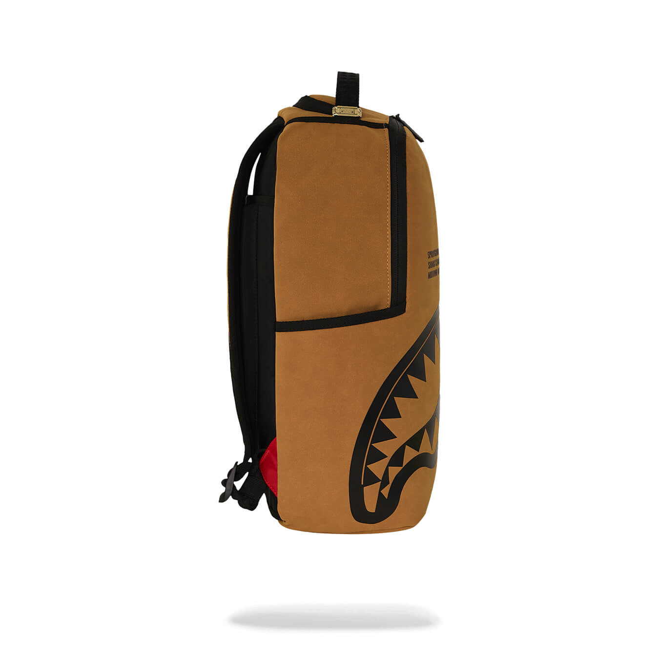 Batoh Sprayground Shark Central Interior DLX-Faux Suede Backpack Brown