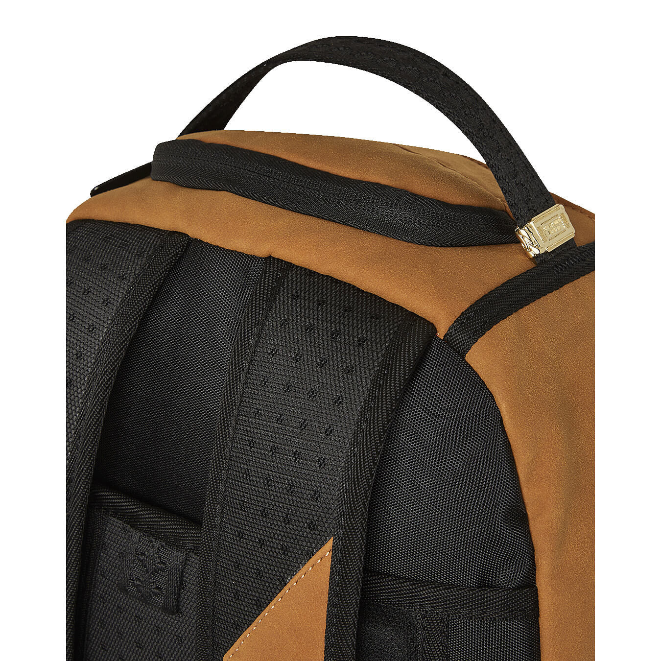 Batoh Sprayground Shark Central Interior DLX-Faux Suede Backpack Brown