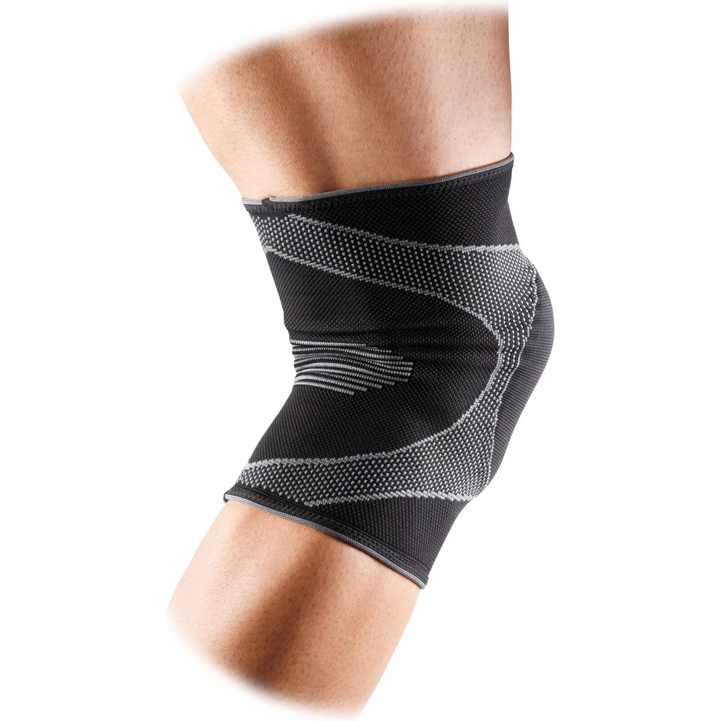 Návlek na koleno McDAVID Knee Sleeve / 4-Way Elastic With Gel Buttress Black