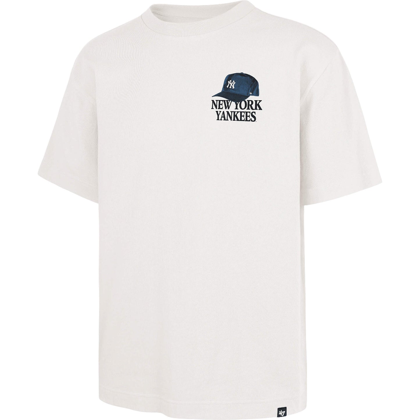 Tričko 47 Brand MLB New York Yankees In The Paper ’47 Foundation Tee Sandstone