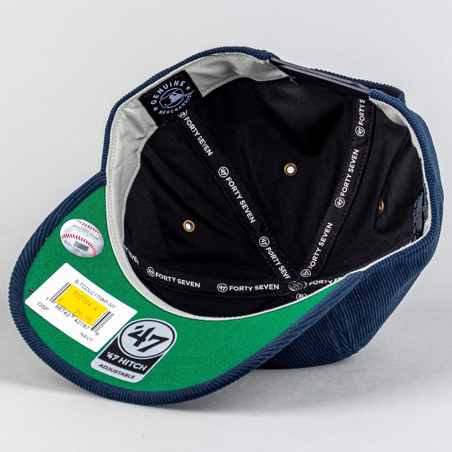 Šiltovka 47 Brand MLB New York Yankees Thin Cord ’47 HITCH LC Navy