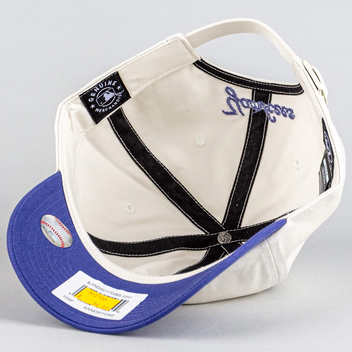 Šiltovka 47 Brand MLB New York Yankees Foundation Script TT ’47 CLEAN UP Sandstone