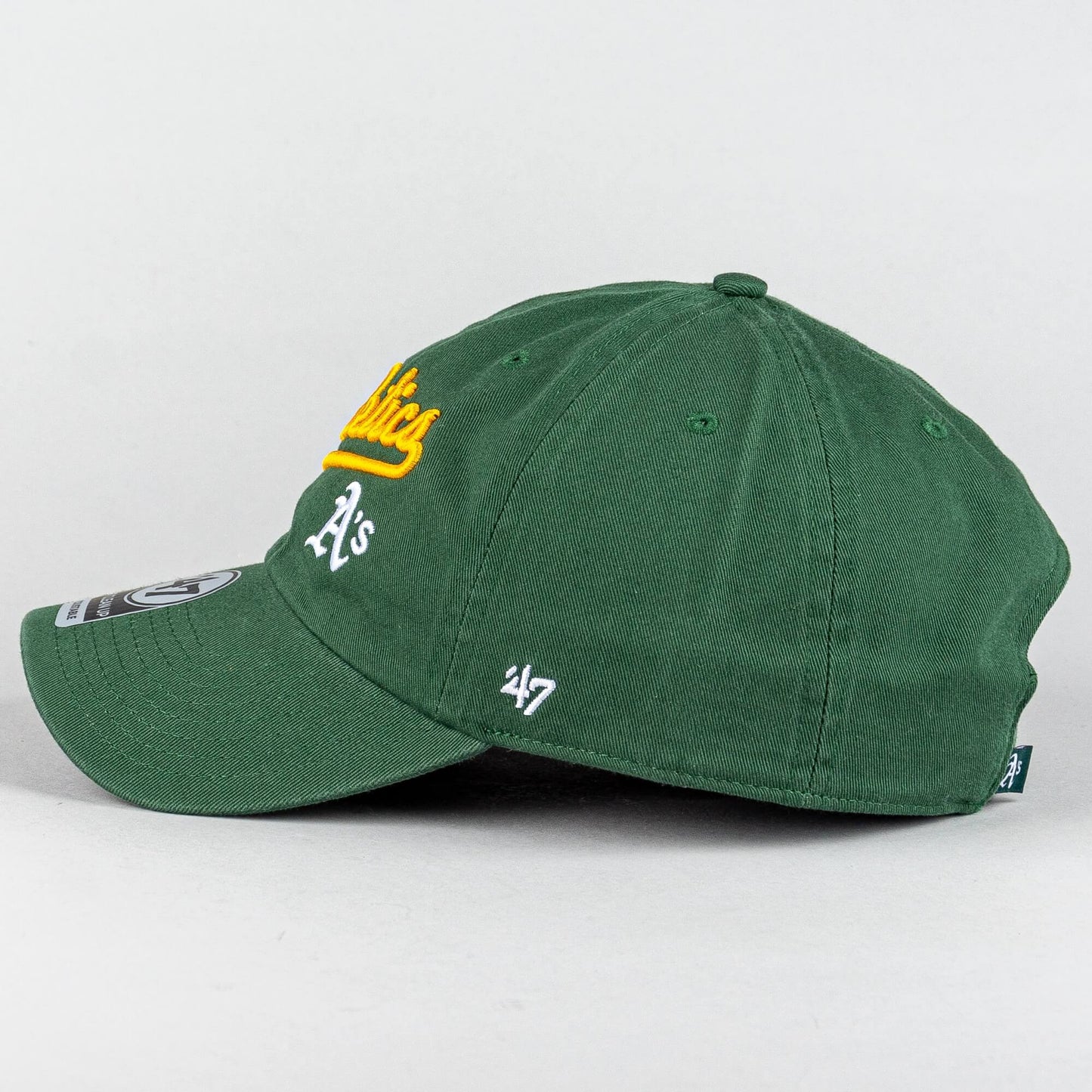 Šiltovka 47 Brand MLB Athletics Script ’47 CLEAN UP Dark Green