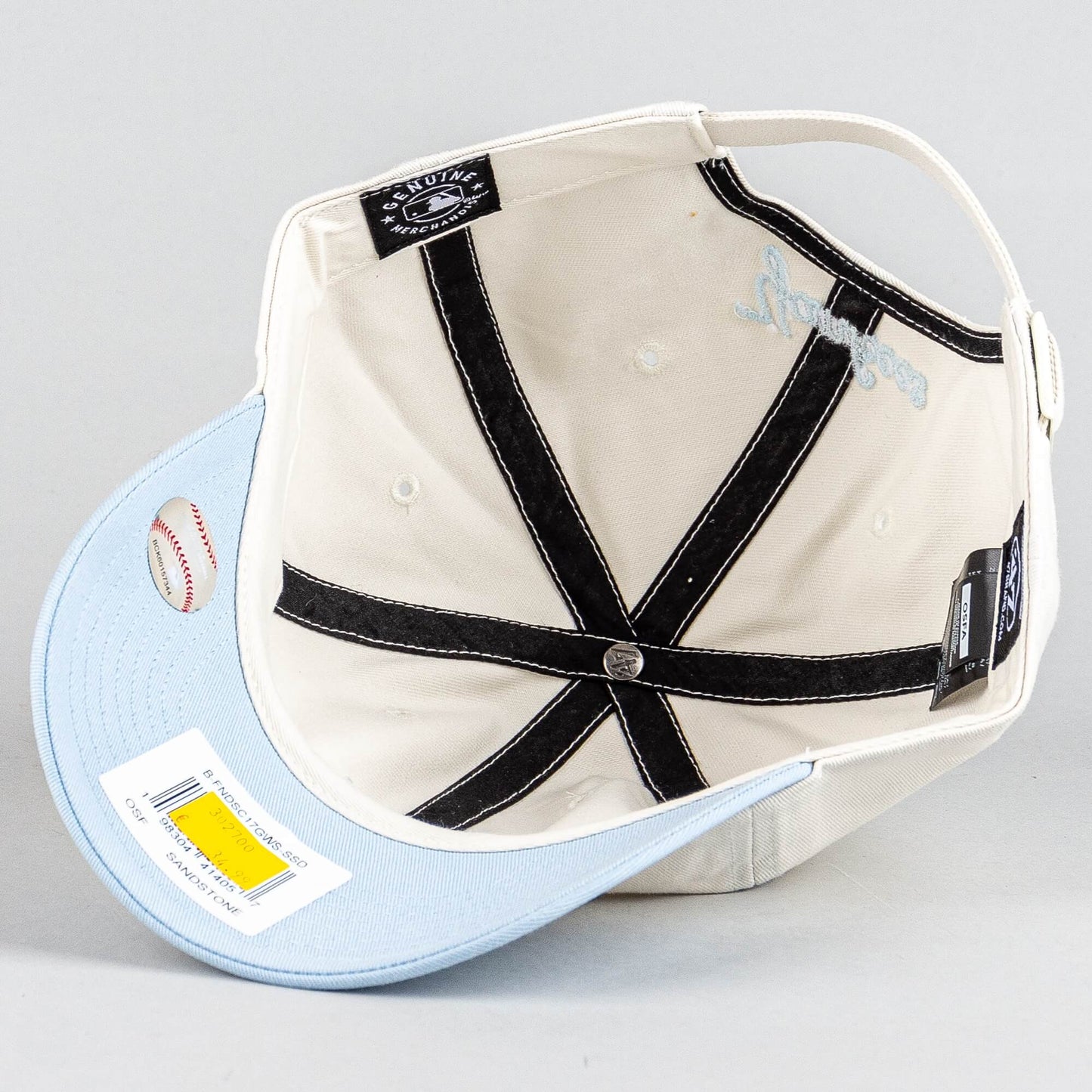 Šiltovka 47 Brand MLB New York Yankees Foundation Script TT ’47 CLEAN UP Sandstone