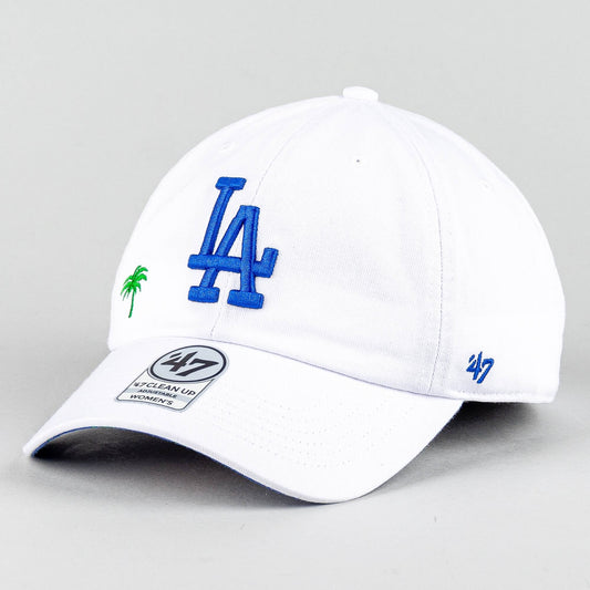 Dámska šiltovka 47 Brand MLB Los Angeles Dodgers Icon Confetti '47 CLEAN UP White