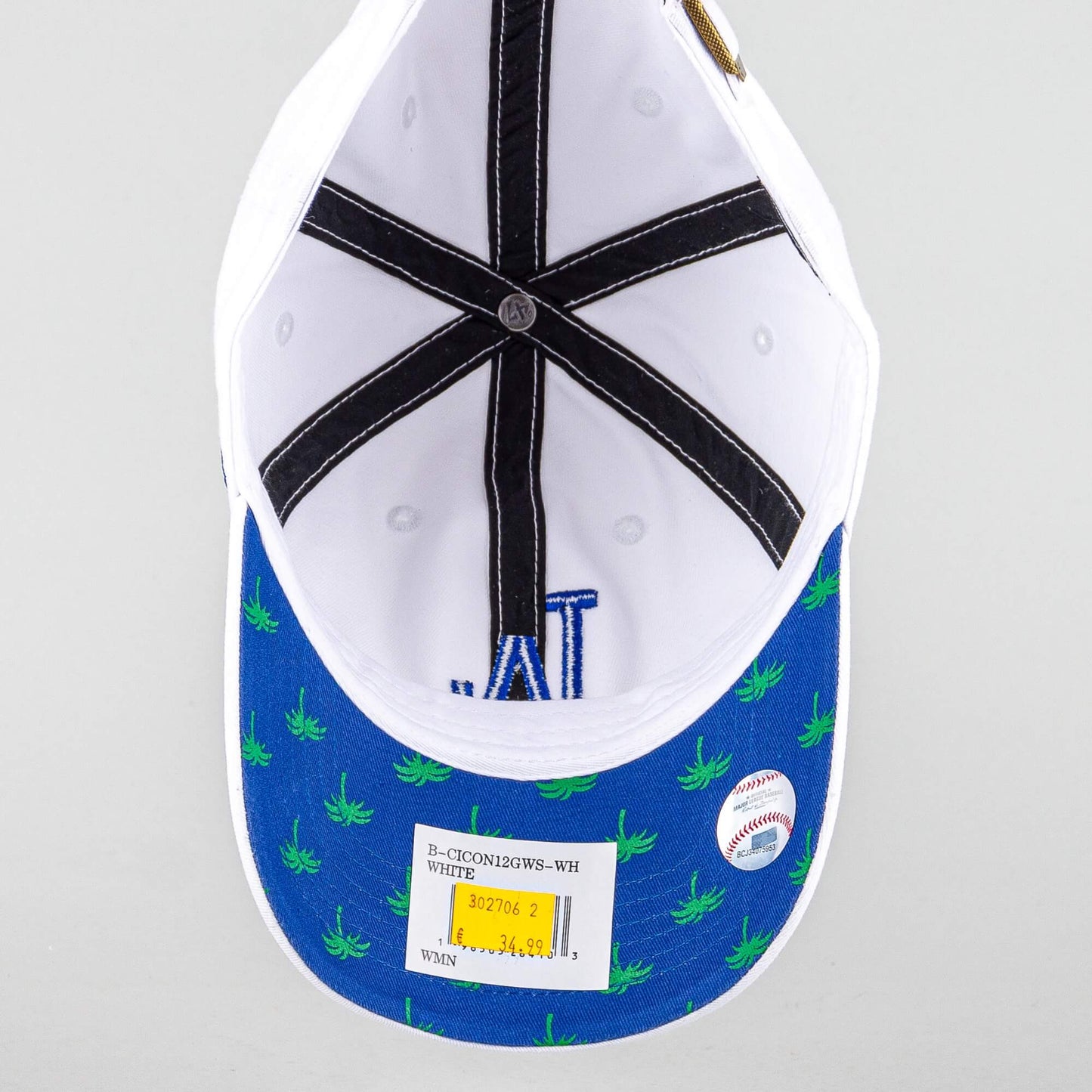 Dámska šiltovka 47 Brand MLB Los Angeles Dodgers Icon Confetti '47 CLEAN UP White