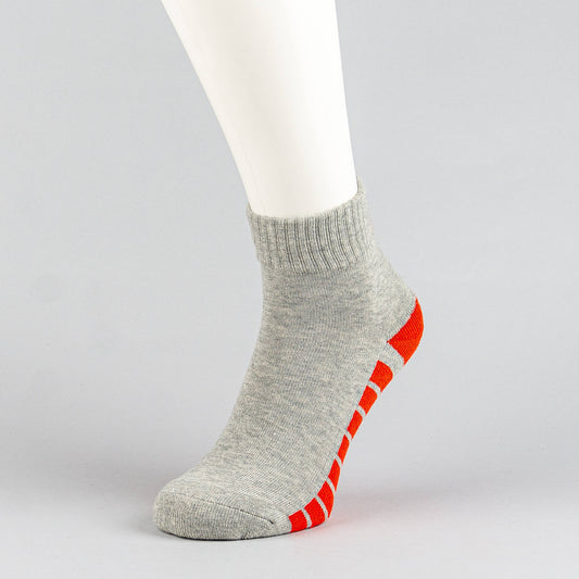 Ponožky PEAK MEDIUM CUT SOCKS LT.MELANGE GREY šedé
