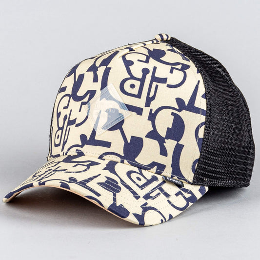 Šiltovka so sieťkou DJINN'S Trucker Cap New HFT Simple Aztek Beige/Black