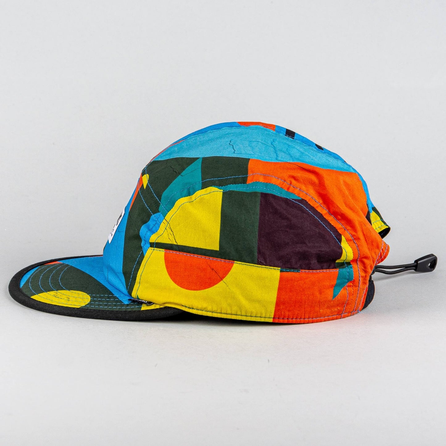 Šiltovka DJINN'S 5 Panel Soft Flat Cap Geometric Dark