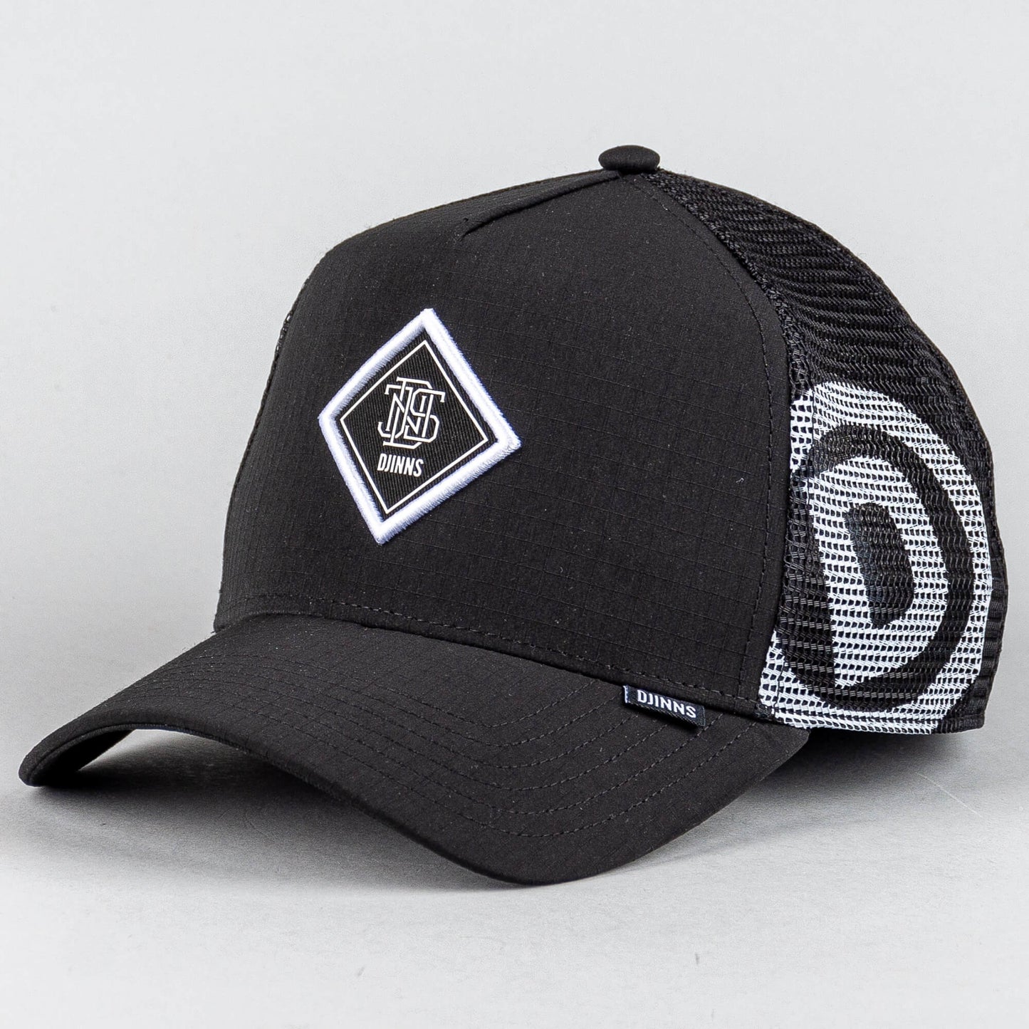 Šiltovka so sieťkou DJINN'S Trucker Cap HFT Big RipStop Black