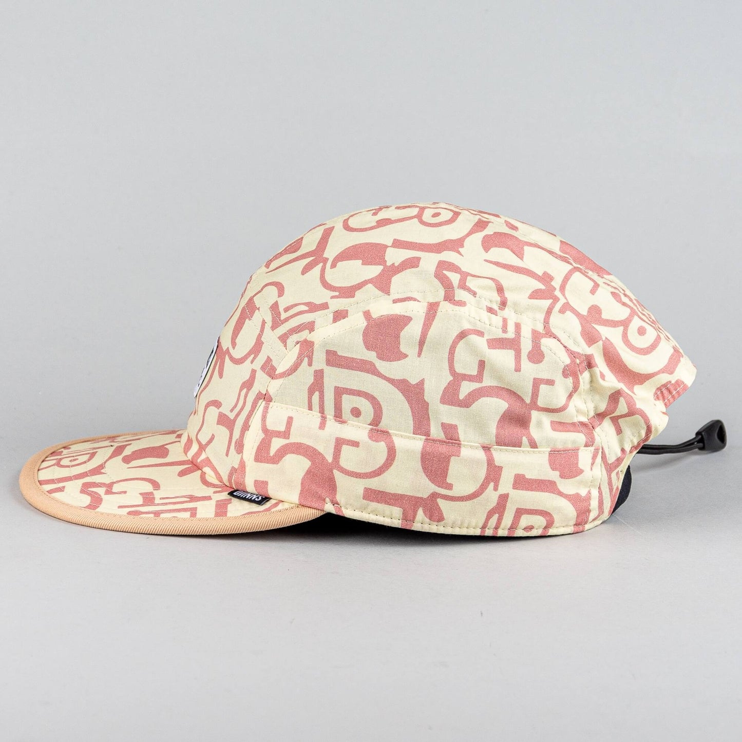 Šiltovka DJINN'S 5 Panel Soft Flat Cap Simple Aztek Beige/Old Rose