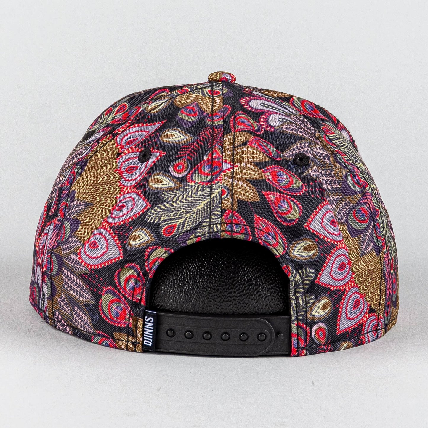 Šiltovka DJINN'S 6 Panel Snapback Cap Peacock Linen Black