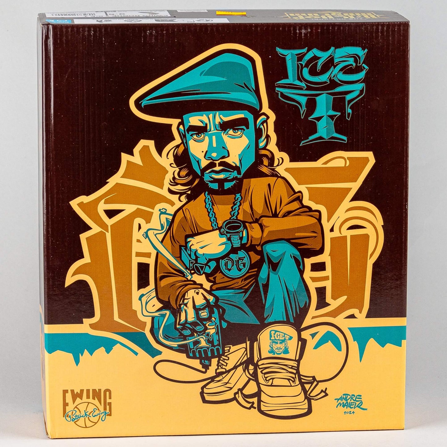 Ewing Athletics EWING ROGUE “Ice T“ wood ash/maui blue/redwood/white