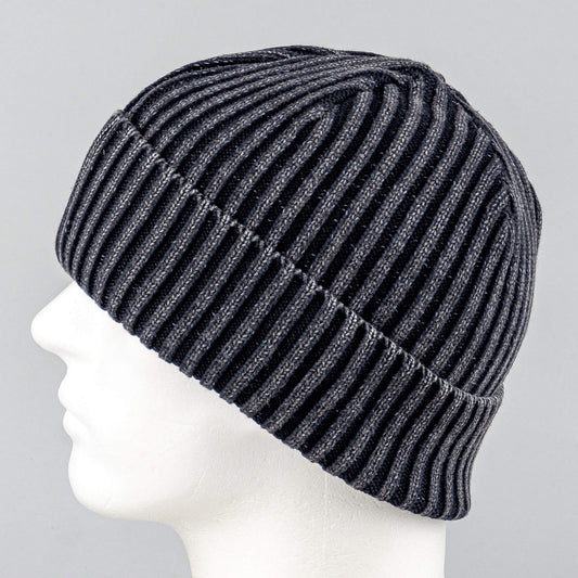 Čiapka DJINN'S Medi Short Beanie Washed Twill Black