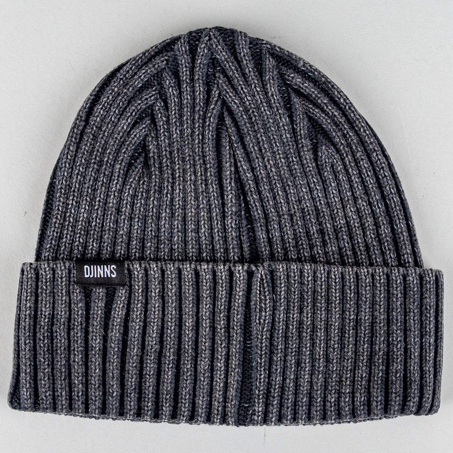 Čiapka DJINN'S Medi Short Beanie Washed Twill Black