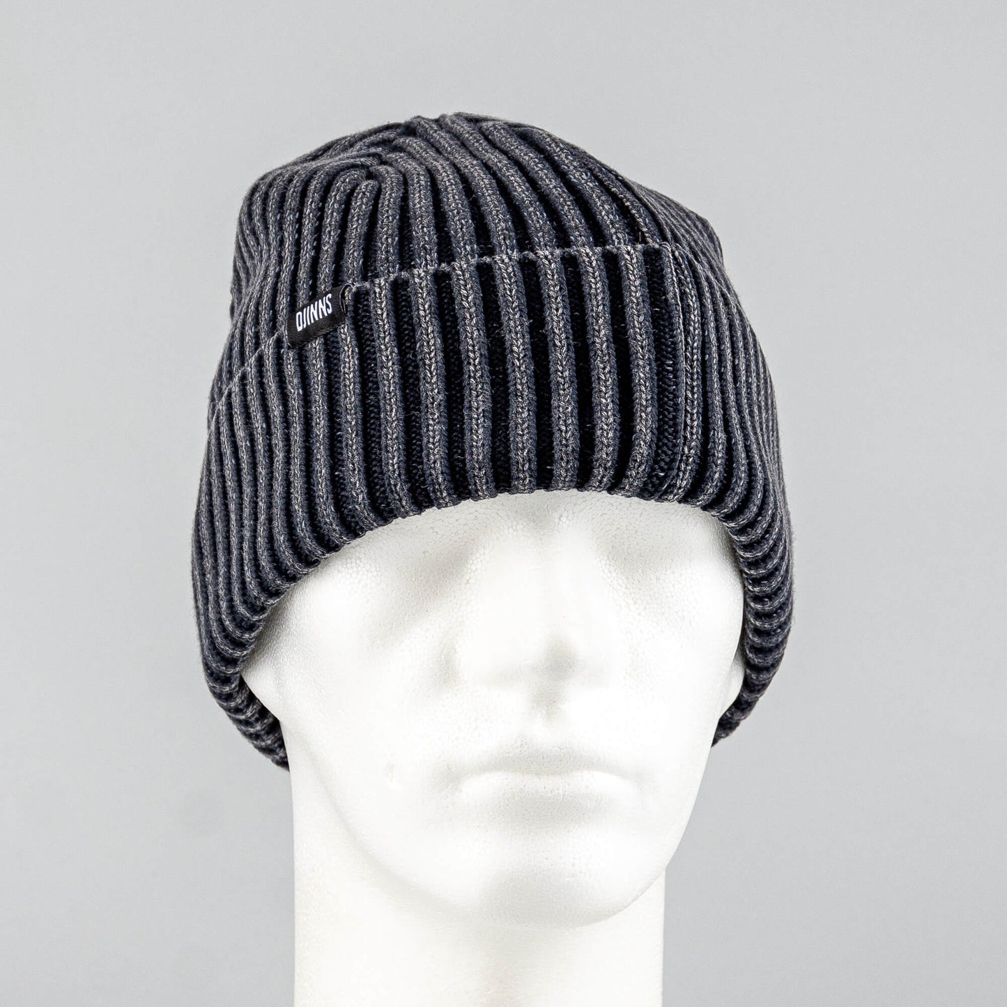 Čiapka DJINN'S Medi Short Beanie Washed Twill Black