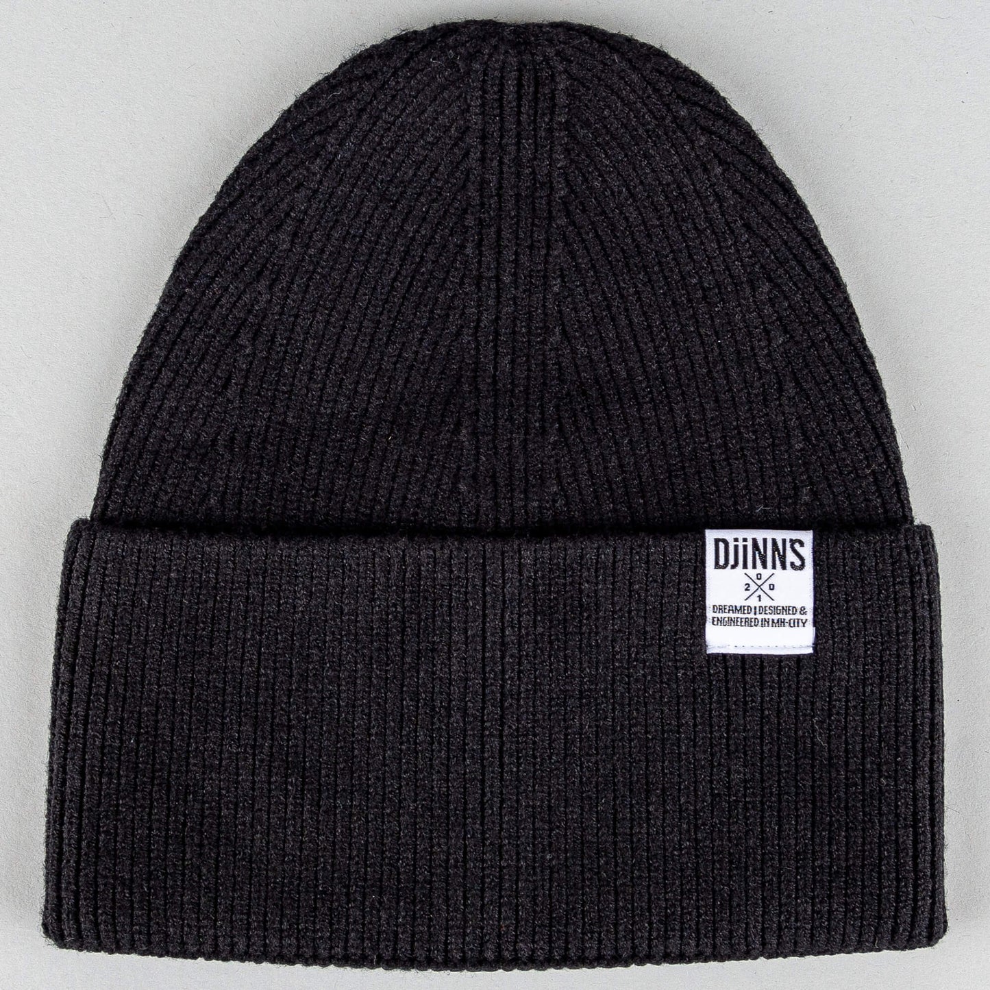 Čiapka DJINN'S Basic Beanie Wooly Knit Black