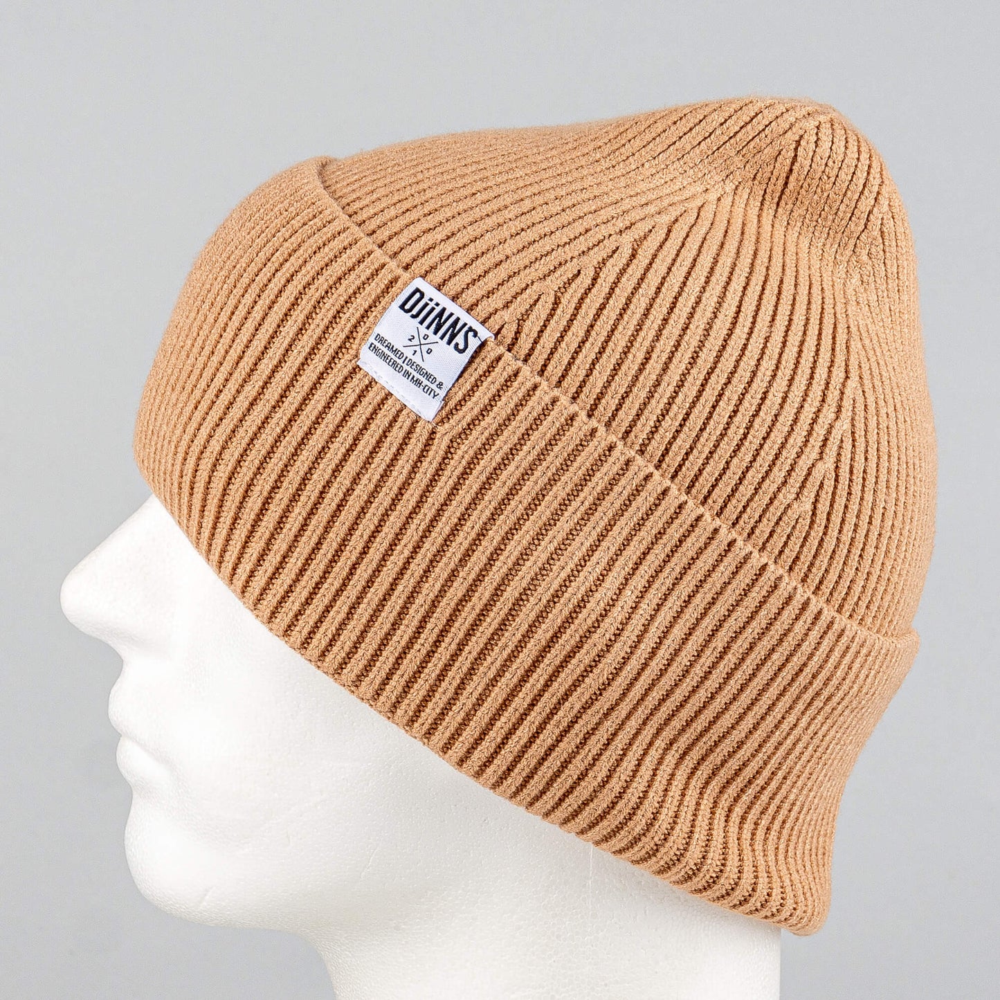 Čiapka DJINN'S Basic Beanie Wooly Knit Beige