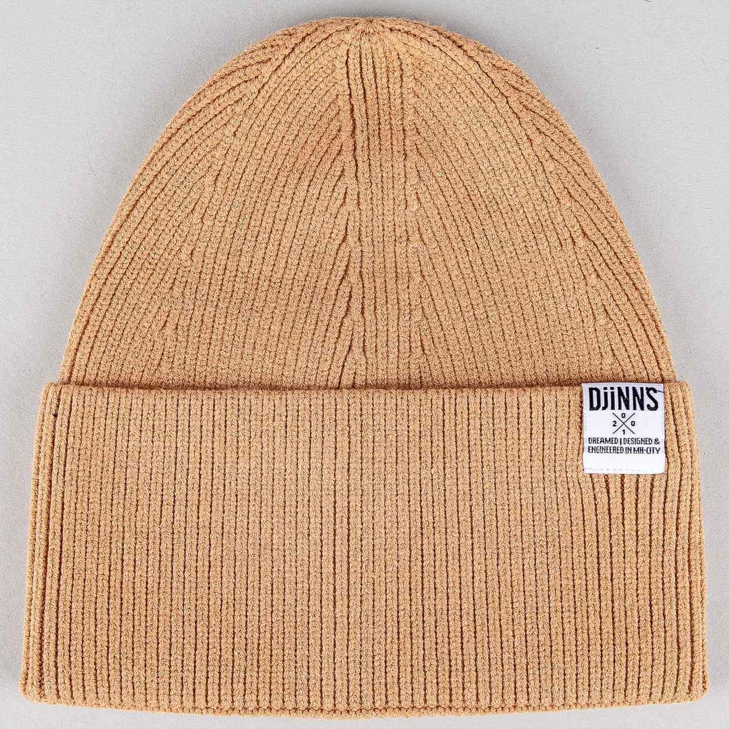 Čiapka DJINN'S Basic Beanie Wooly Knit Beige