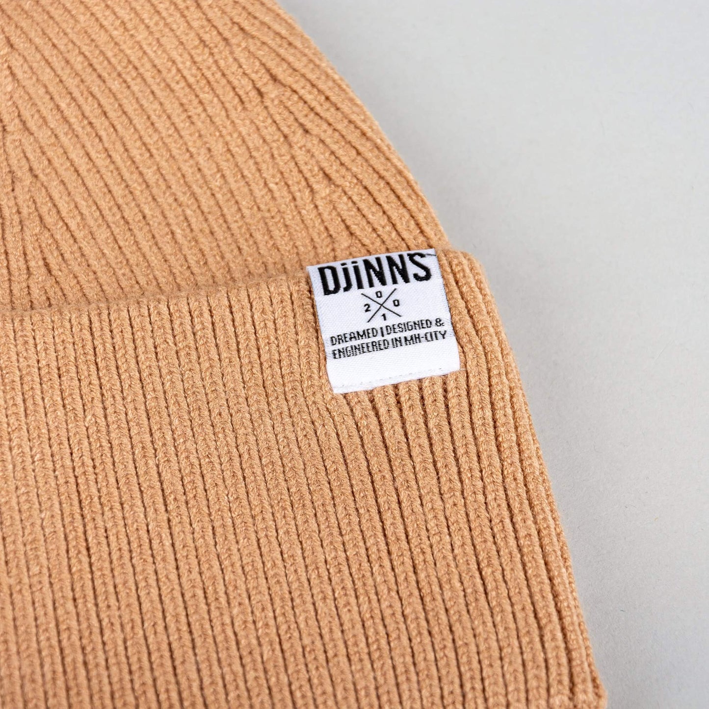 Čiapka DJINN'S Basic Beanie Wooly Knit Beige