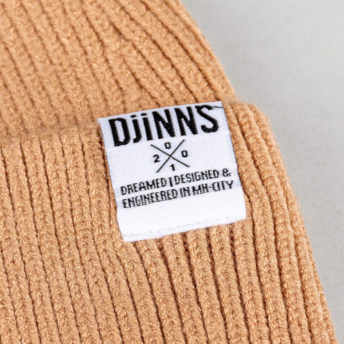 Čiapka DJINN'S Basic Beanie Wooly Knit Beige