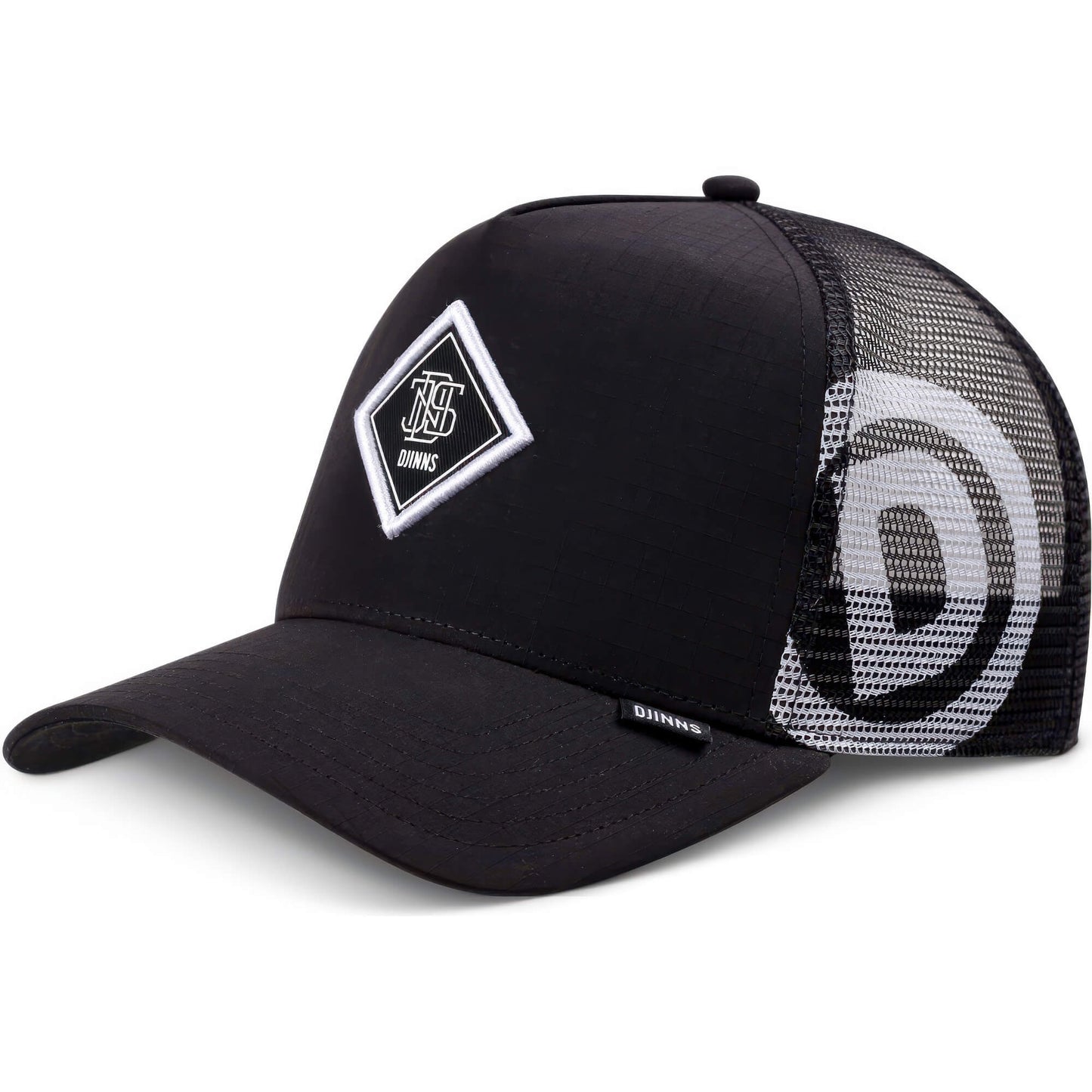 Šiltovka so sieťkou DJINN'S Trucker Cap HFT Big RipStop Black
