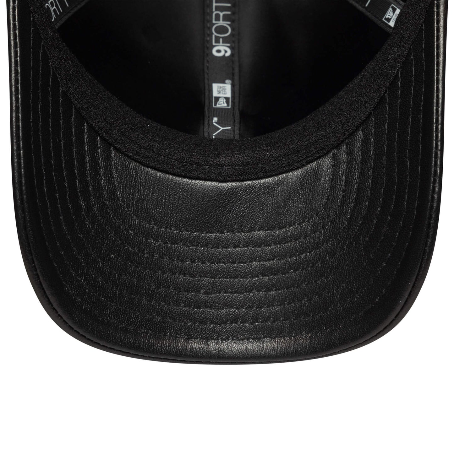 Kožená šiltovka New Era New York Yankees MLB Leather Black 9FORTY M-Crown Adjustable Cap čierna