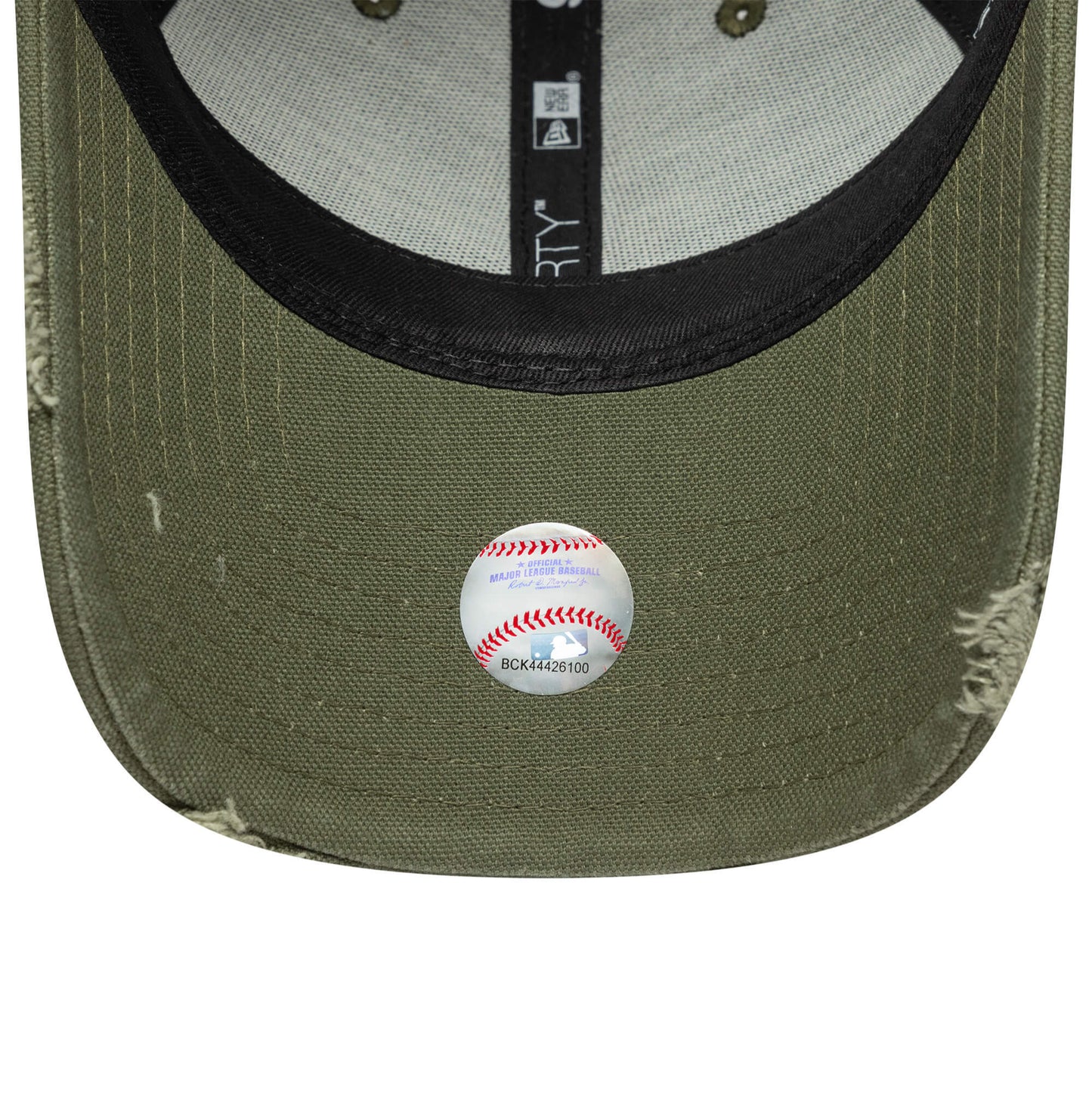 Dámska šiltovka New Era New York Yankees Womens MLB Distressed Dark Green 9FORTY Adjustable Cap olivová